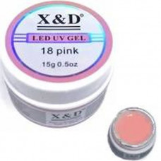 Gel X&d Led Uv Pink 18 15gr