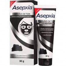 Asepxia Carvao Detox Mascara Purificante 30gr