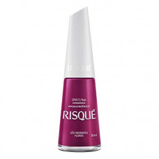 Esmalte Risque Leo Mandou Flores