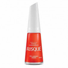 Esmalte Risque Sol Laranja Anima