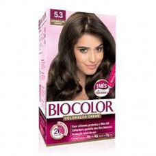 Coloracao Biocolor 5.3 Castanho Claro Dourado