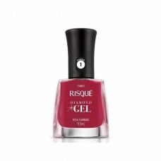 Esmalte Risque Gel Rosa Flambado