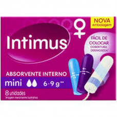 Absorvente Interno Intimus Mini 8x1