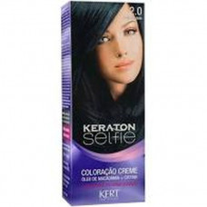 Coloracao Keraton Selfie 2.0 Preto Azulado