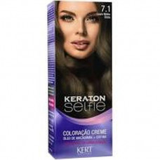 Coloracao Keraton Selfie 7.1 Louro Medio Cinza