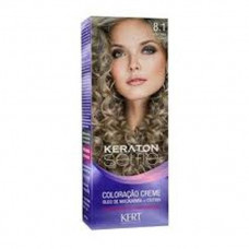 Coloracao Keraton Selfie 8.1 Louro Claro Cinza