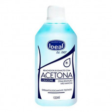 Removedor de Esmalte C/ Acetona Ideal 100 Ml