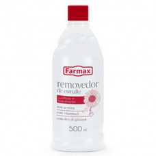 Removedor de Esmalte S/ Acetona Farmax 500ml