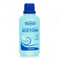 Removedor de Esmalte C/ Acetona Farmax 100 Ml