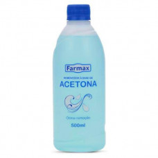 Removedor de Esmalte C/ Acetona Farmax 500ml