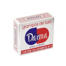 Grampos Darma N5 Castanho