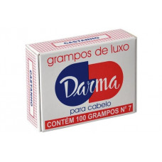Grampos Darma N7 Castanho