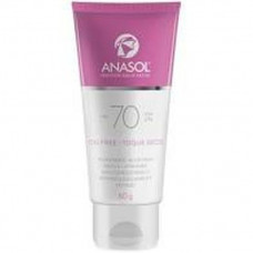 Anasol Protetor Solar Facial Fps 70 Toque Seco 60g