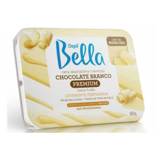 Cera Depil Bella Chocolate Branco 800gr