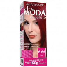 Coloracao Alta Moda 6.66 Louro Escuro Verm Int