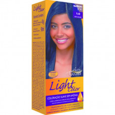 Tonalizante Light Color 1.0 Preto Azulado