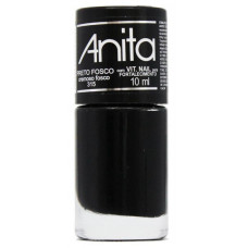 Esmalte Anita Preto Fosco 10ml