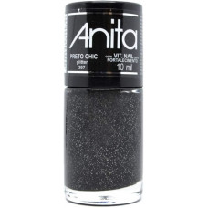 Esmalte Anita Preto Chic Glitter