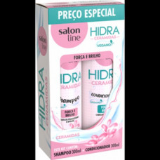 Kit Salon Line Shampoo + Condicionador Hidra Ceramidas