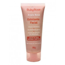 Esfoliante Facial Ruby Rose Argila Rosa 75 Gr