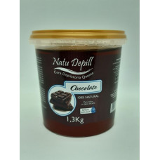 Cera Natu Depill Chocolate 1,3 Kg