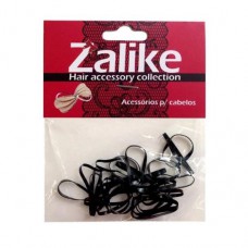 Elastico Silicone Zalike Preto Gd C/20